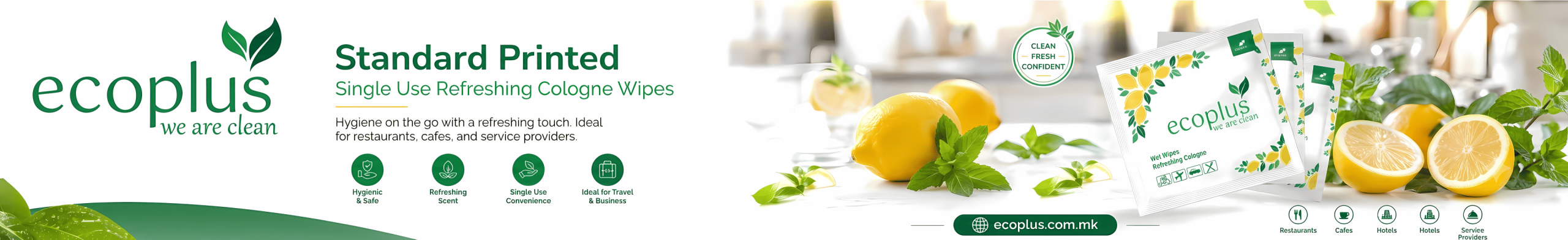 ECOPLUS – ıslak mendil